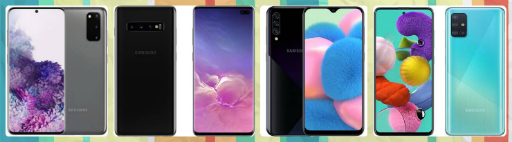 Bedste Samsung-smartphones i 2020