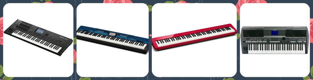 Bedømmelse af de bedste musikalsynthesizere. TOP -21
